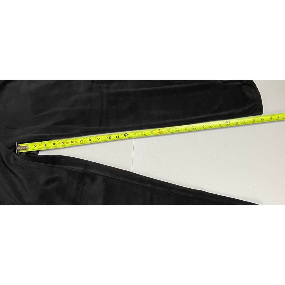 Talbots Women's Black Velour High Rise Lounge Legging Pants Size 2X NWT - Picture 11 of 13